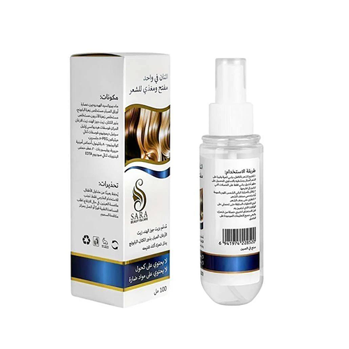 سارة بيوتي بخاخ تفتيح الشعر بزيت جوز الهند والارقا...