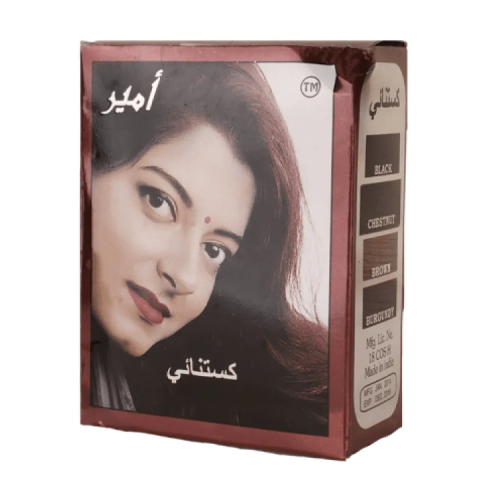 بودرة حناء كستنائي من أمير - 60غ