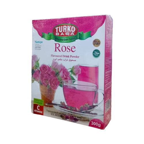 مسحوق شراب الورد توركو بابا من زهرة فيولا 300 جرام