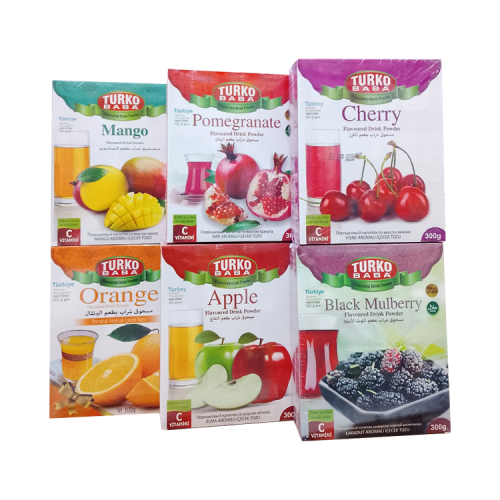 مجموعة مسحوق شراب توركو بابا من زهرة فيولا بطعم ال...
