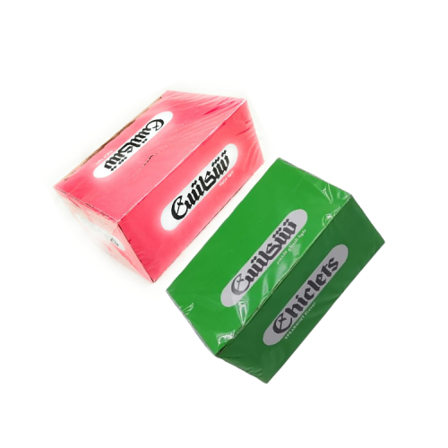 مجموعة لبان تشيكلتس بطعم الفراولة و بنكهة النعناع...