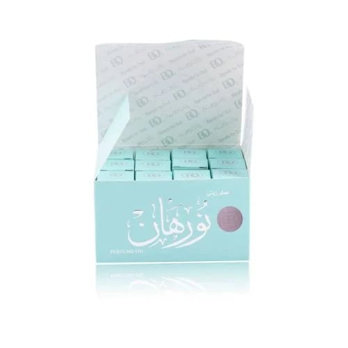 عطر زيتي نورهان الأخضر من بانافع للعود 12×3مل