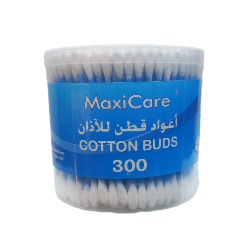 اعواد اذن قطن عبوة ماكسي كير 300حبه