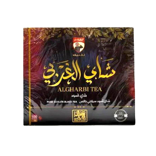 شاي الغربي سيلاني أسود خالص 100كيس