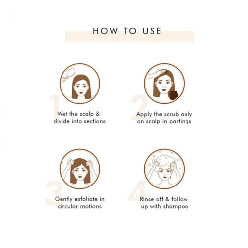 مقشر فروة الرأس بزيت اكليل الجبل من جاردن أوليان -...