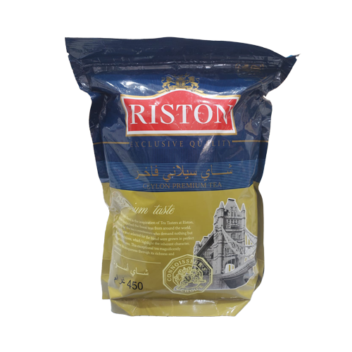 شاي ريستون أسود سيلاني فاخر 450 جرام