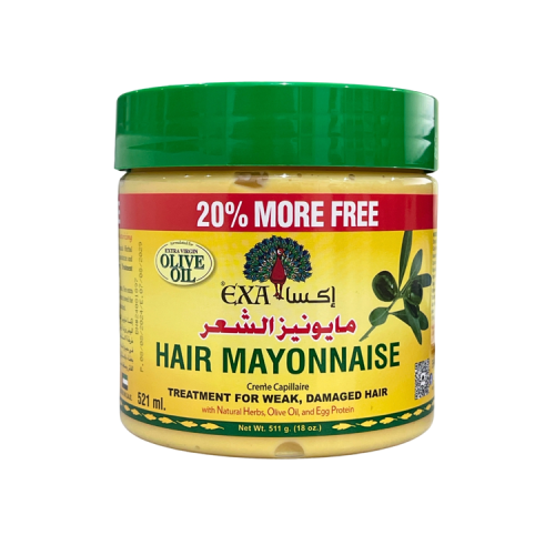إكسا مايونيز الشعر بزيت الزيتون علاج الشعر الضعيف...