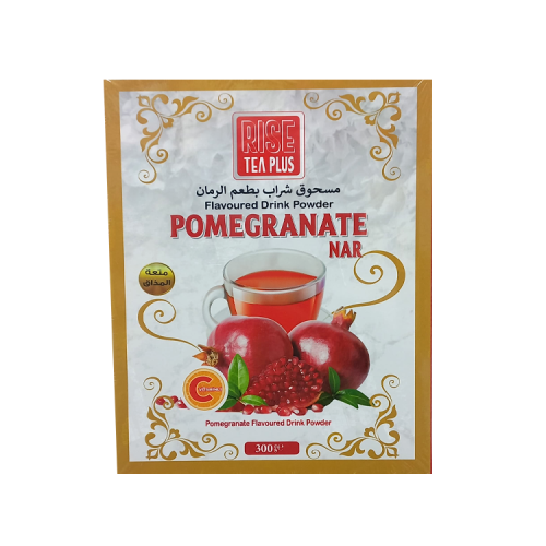 مسحوق شراب بطعم الرمان التركي من ريس 300جرم