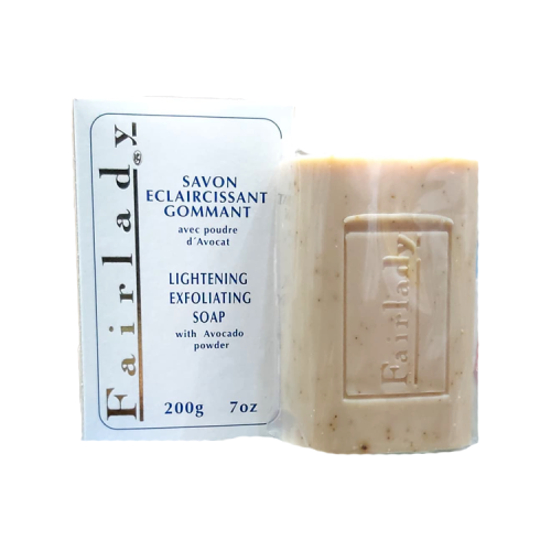 فيرليدي صابون تقشير وتفتيح البشرة بمسحوق الأفوكادو...