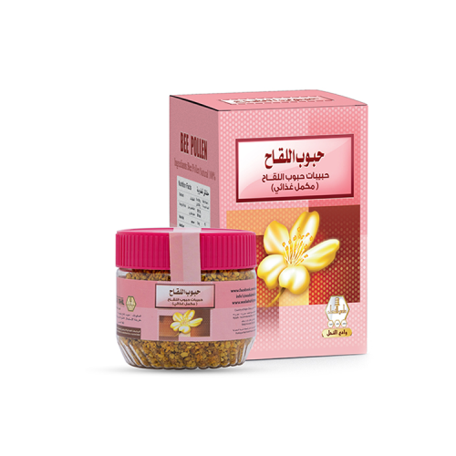 حبوب لقاح (125جم) من وادي النحل