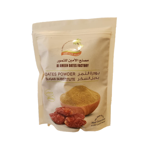 بودرة التمر بديل السكر من الأمين للتمور 500 جرام