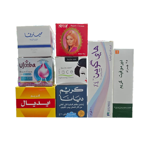 مجموعة خلطة تفتيح وتبيض للعرائس تتكون من 8 قطع