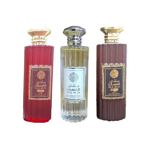 مجموعة عطور سلك مسك الثلاثية من وادي الخليج الابيض...