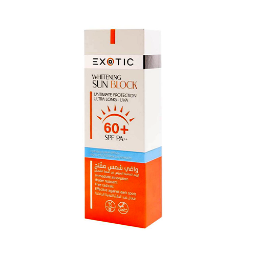 واقي شمس مفتح بعامل حماية++60SPF+ PA ايكزوتيك 100...