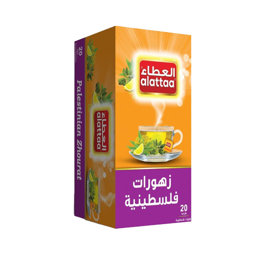 شاي زهورات فلسطينية من العطاء 20 ظرف