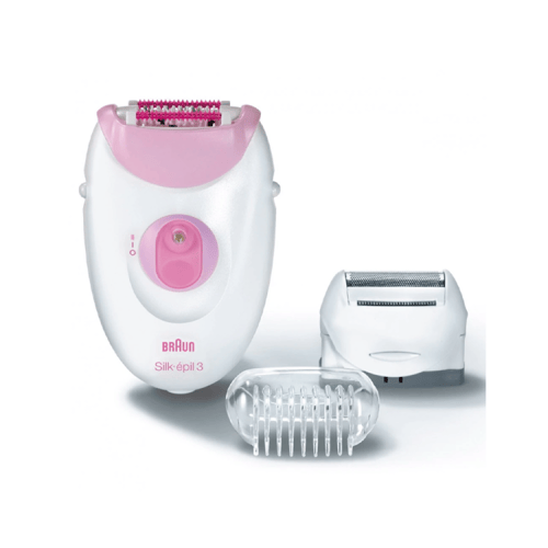 ماكينة إزالة الشعر سيلك ابيل 3 + ملحقين للجسم والس...