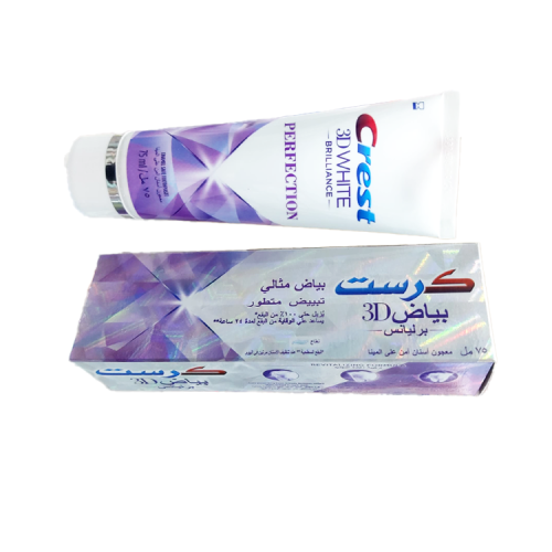 معجون اسنان كرست بياض3D نعناع برليانس بياض مثالي م...