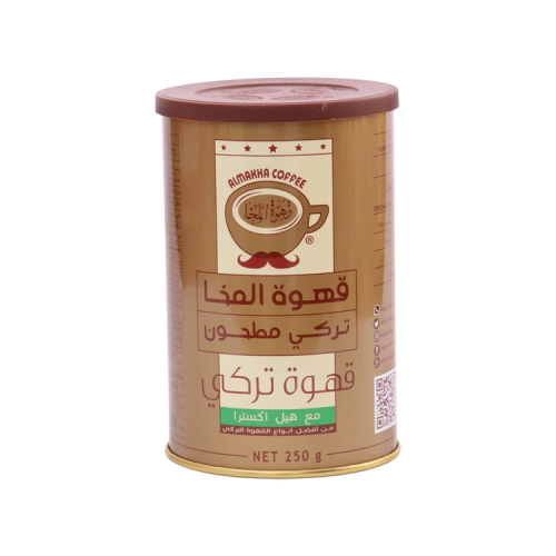قهوة المخا تركي مطحون قهوة تركي مع هيل إكسترا من أ...