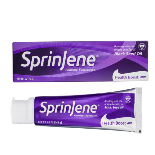 سبرينجين معجون اسنان منعش بالفلوريدا وخلاصة زيت ال...
