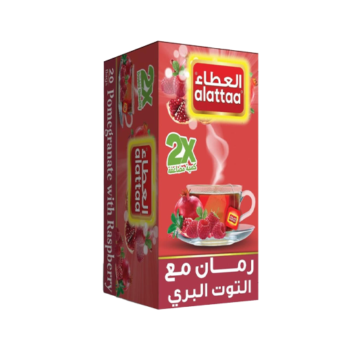 شاي رمان مع التوت البري من العطاء 20 ظرف