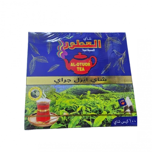 شاي العطور ايرل جري ظروف 100كيس