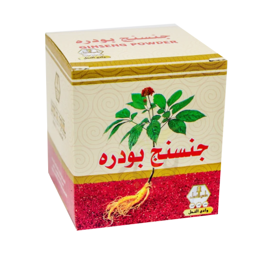 بودرة جذور الجنسنج الابيض الصيني المجفف من وادي ال...