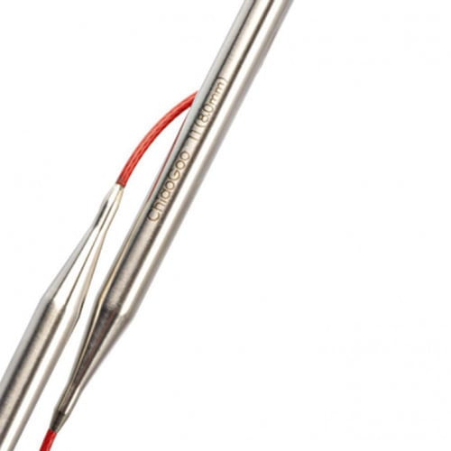 ابر تريكو دائري احمر ستيل، طول 150 سم من ChiaoGoo