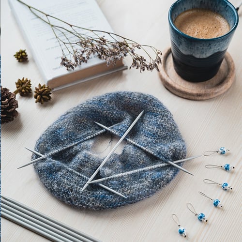 ابر مدببة من الطرفين طول 20 سم من KnitPro