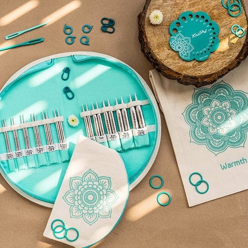 The Warmth Set Interchangeable Lace Needle Set 10c...