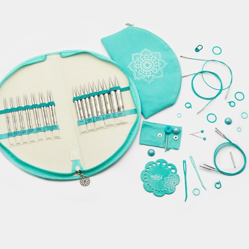 The Gratitude Set Interchangeable Lace Needle Set...