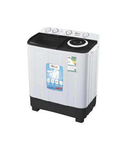 غسالة أوسكار حوضين 10 كجم شبه أوتوماتيكية – موديل...