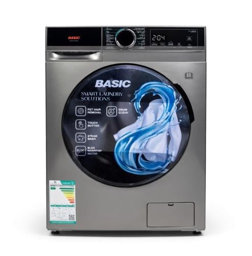 غسالة ونشافة بيسك فتحة أمامية 10 كيلو غسيل / 6 كيل...