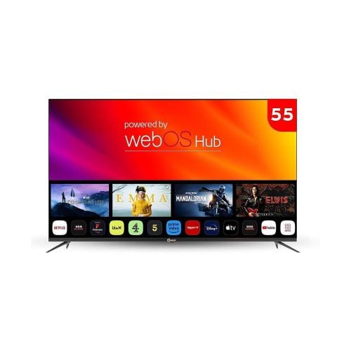 شاشة دانسات 55 بوصة سمارت 4K ضد الكسر – نظام WebOS...