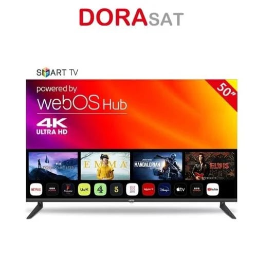 شاشة دورا سات 50 بوصة 4K نظام webOS – موديل DST50U