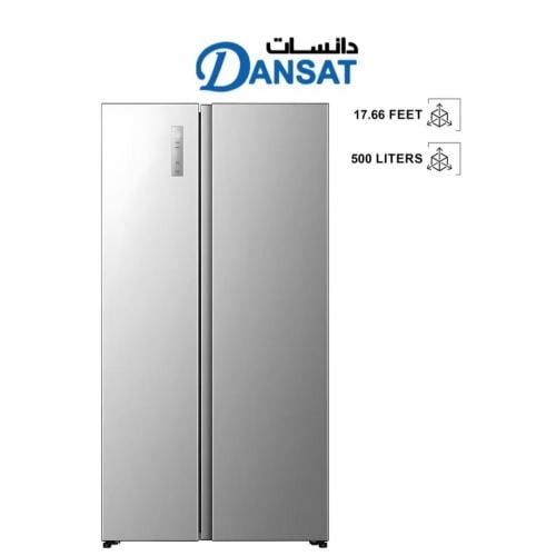 ثلاجة دانسات بابين بخار سعة 17.66 قدم (500 لتر) -...