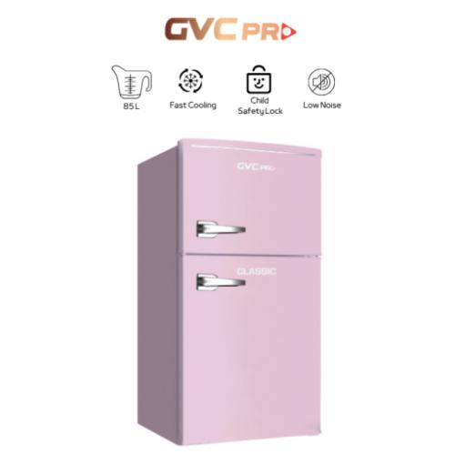 ثلاجة بابين GVC PRO – تصميم كلاسيك – لون بنكي – GV...