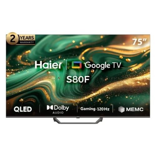 شاشة هاير 75 بوصة QLED للألعاب – ذكية 4K UHD – معد...