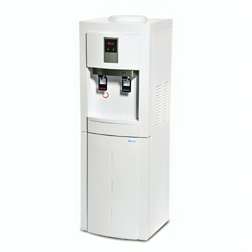 برادة مياه بيسك سعة 20 لتر - حار وبارد - لون أبيض...