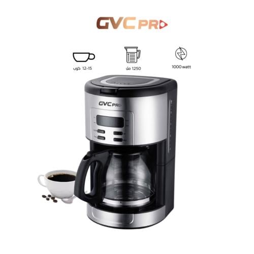 مكينة قهوة أمريكية رقمية GVC PRO – 1000 واط – سعة...