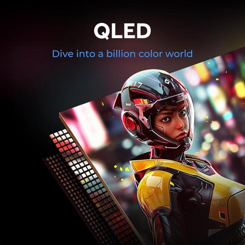 شاشة هاير 55 بوصة 4K QLED سمارت – H55S80FUX