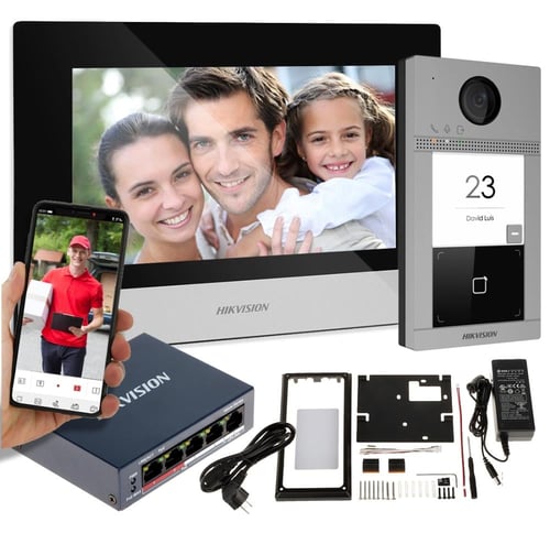 طقم انتركوم آي بي من هيك فيجن بدقه 2 ميجا بيكسل و...