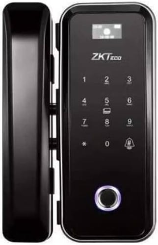 ZK GL300W قفل ذكي لأبواب الزجاج سيكوريت