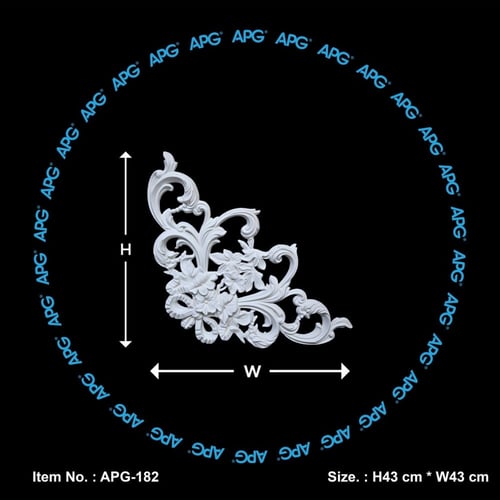 حلية فوم - 43×43 سم - APG-182