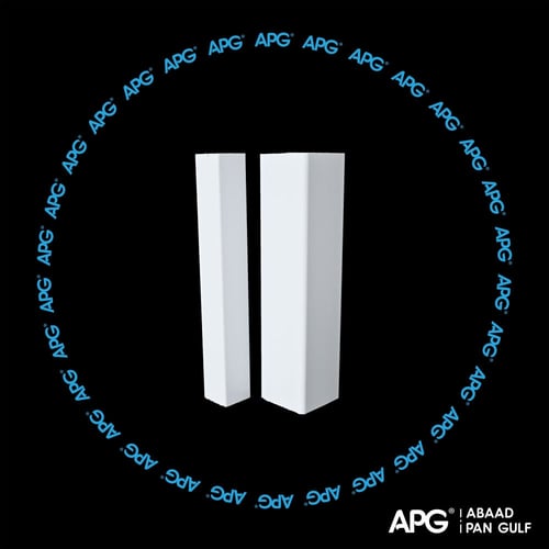 زاوية جدارية فايبر 5×5 سم - APG-ED80P