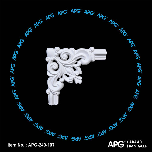 زاوية منقوشة فوم - 24×24 سم - APG-240-107