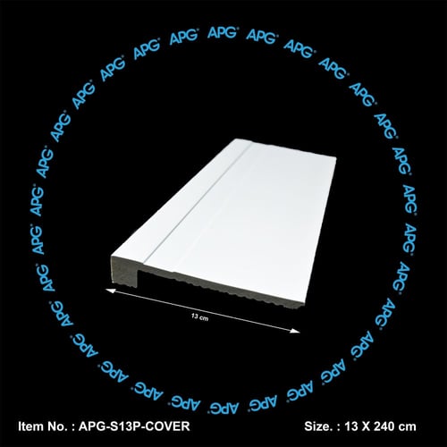 وزرة فايبر عصرية 13 سم - APG-S13P-COVER