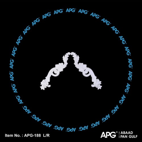 حلية فوم - 13.6×60 سم - APG-188 (طقم حبتين يمين وي...