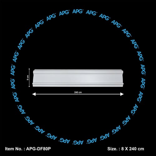 حزام , اطار باب فايبر 8 سم - APG-DF80P