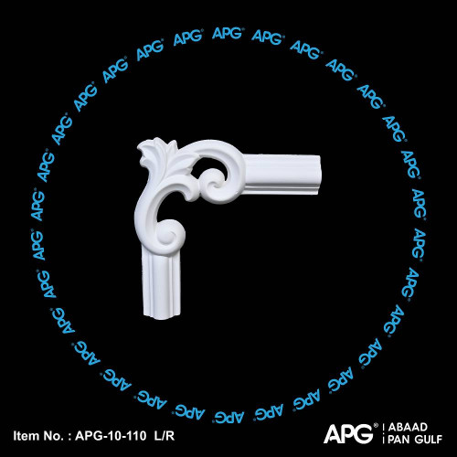 زاوية منقوشة فوم 18 × 18 سم - APG-10-110 L/R