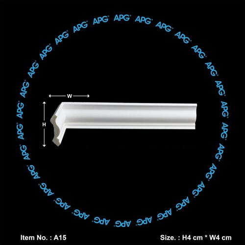 كرنيشة سقف فوم - 4×4 سم - A15
